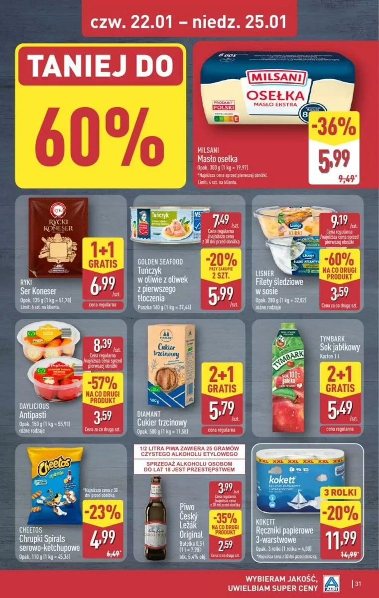Strona 31 z gazetki Aldi