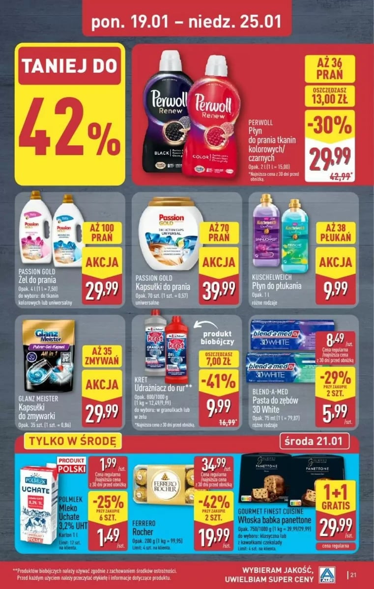 Strona 21 z gazetki Aldi