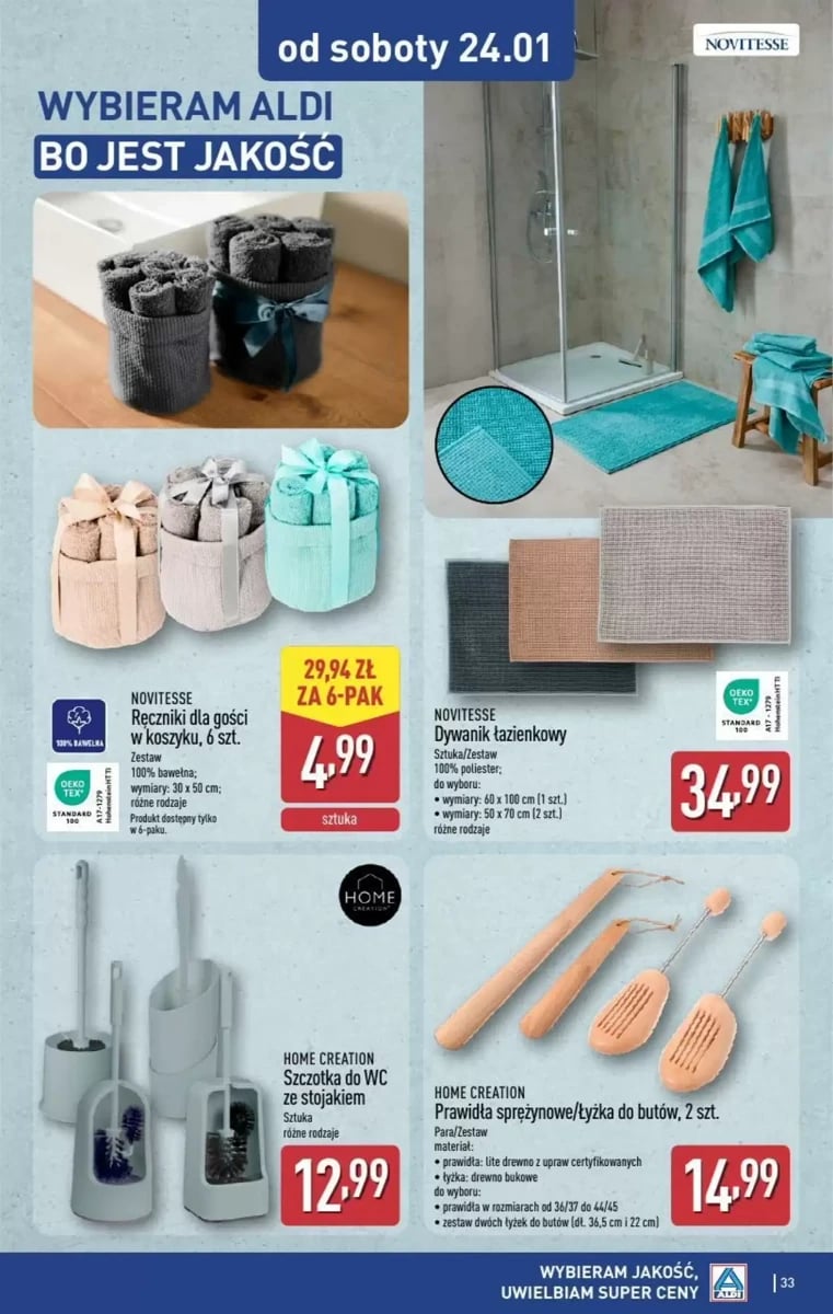 Strona 33 z gazetki Aldi