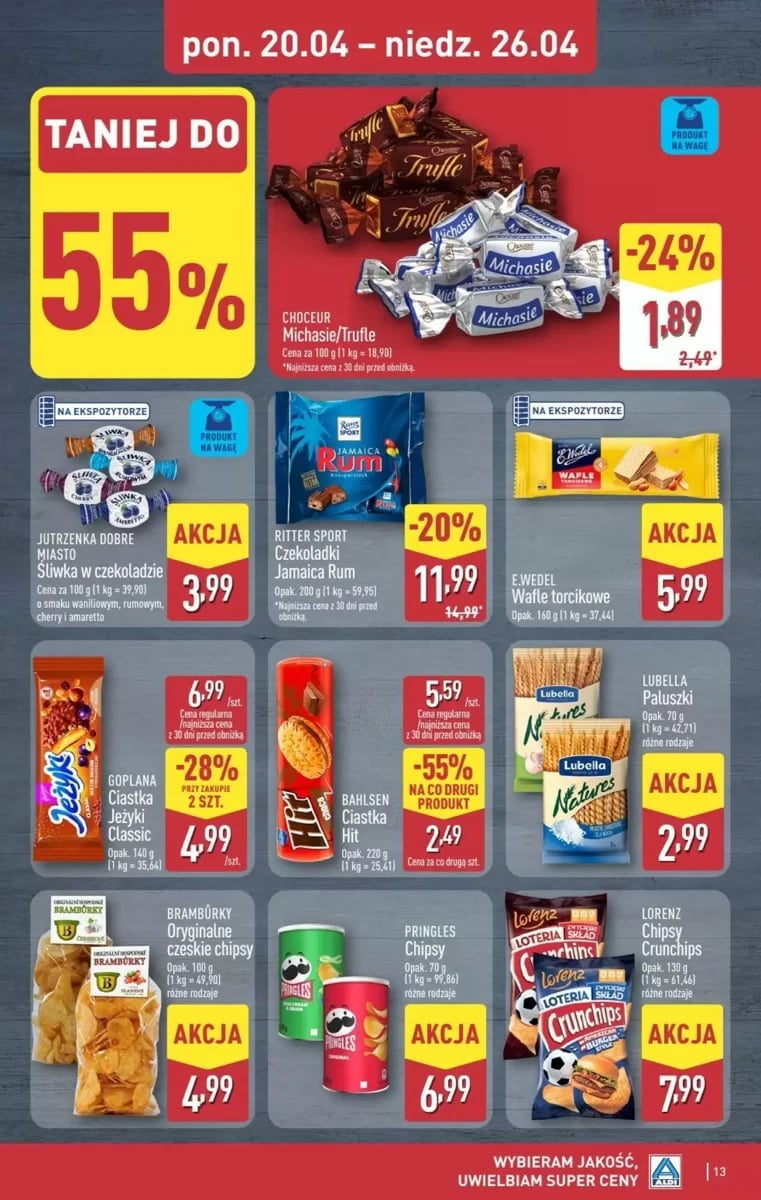 Strona 13 z gazetki Aldi