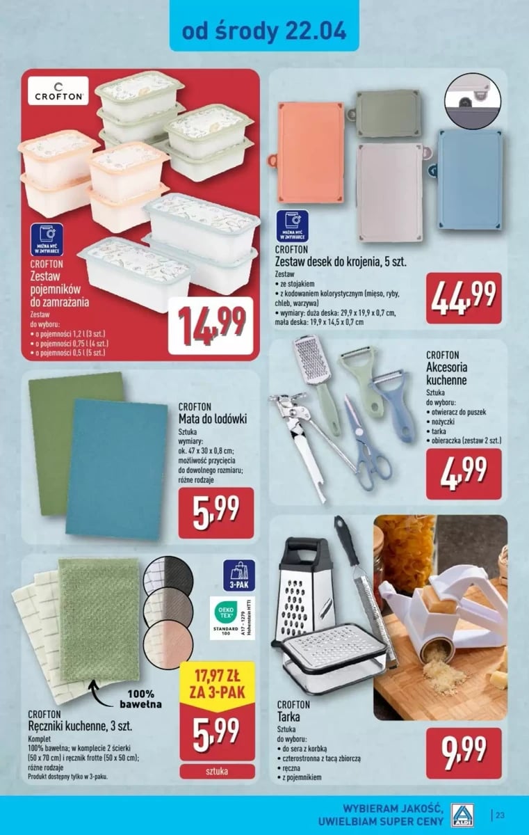Strona 23 z gazetki Aldi