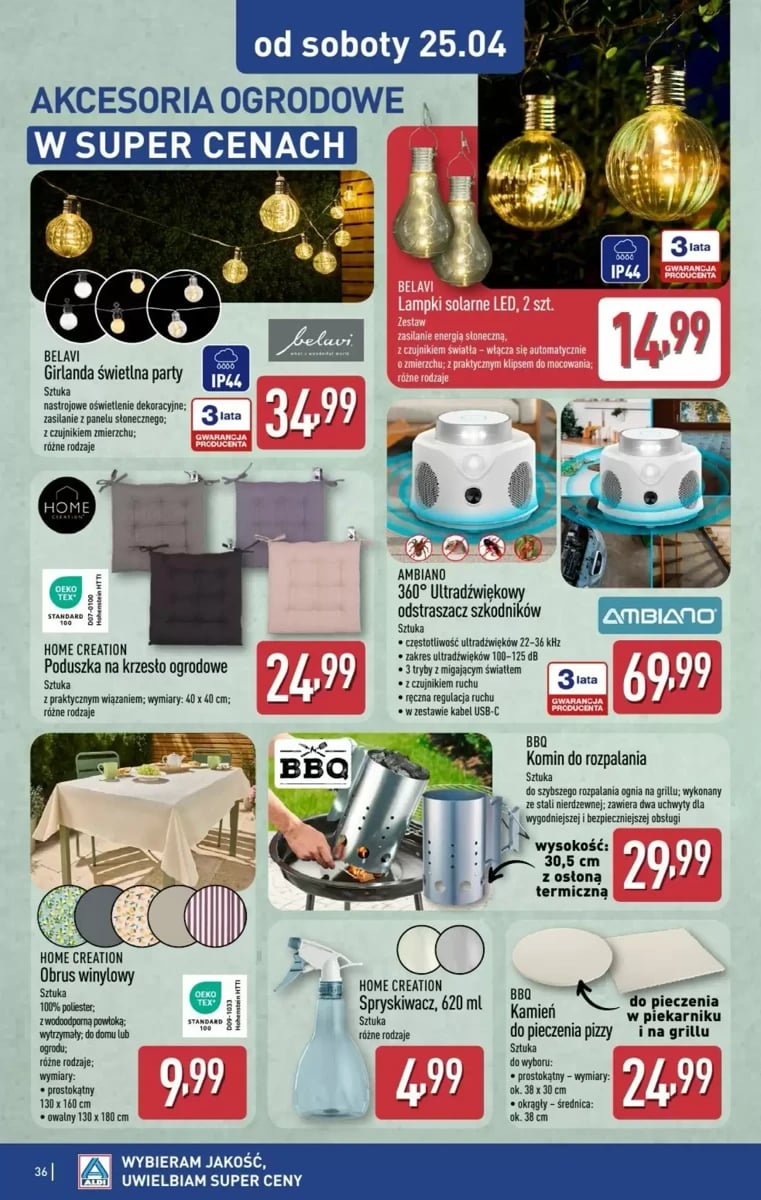 Strona 36 z gazetki Aldi