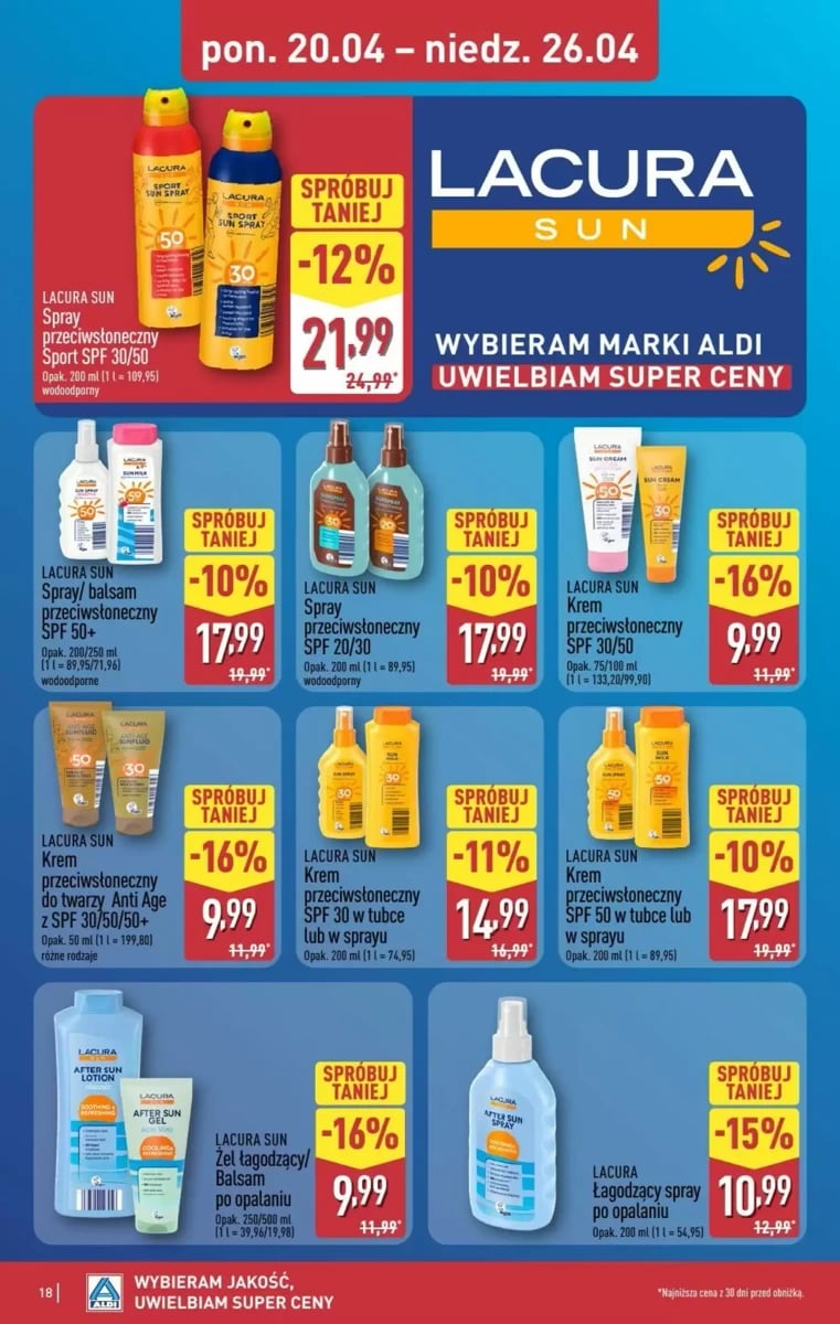 Strona 18 z gazetki Aldi
