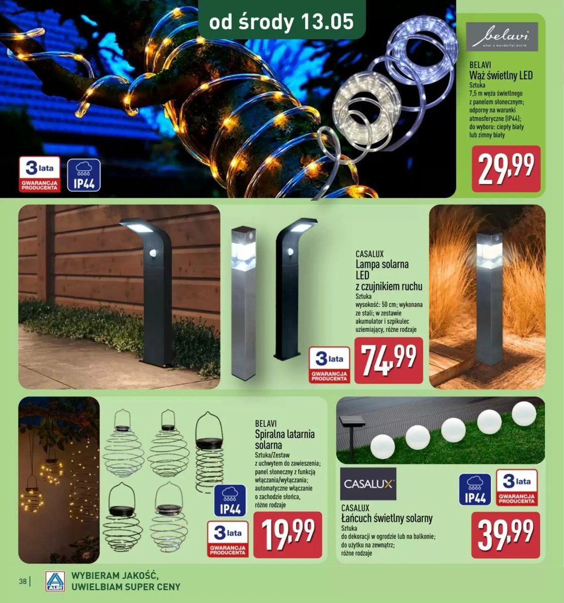 Strona 38 z gazetki Aldi