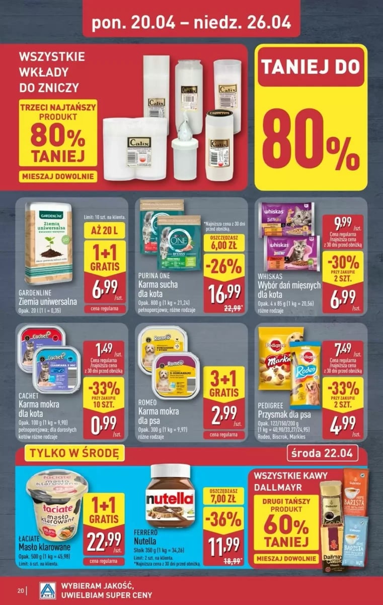 Strona 20 z gazetki Aldi