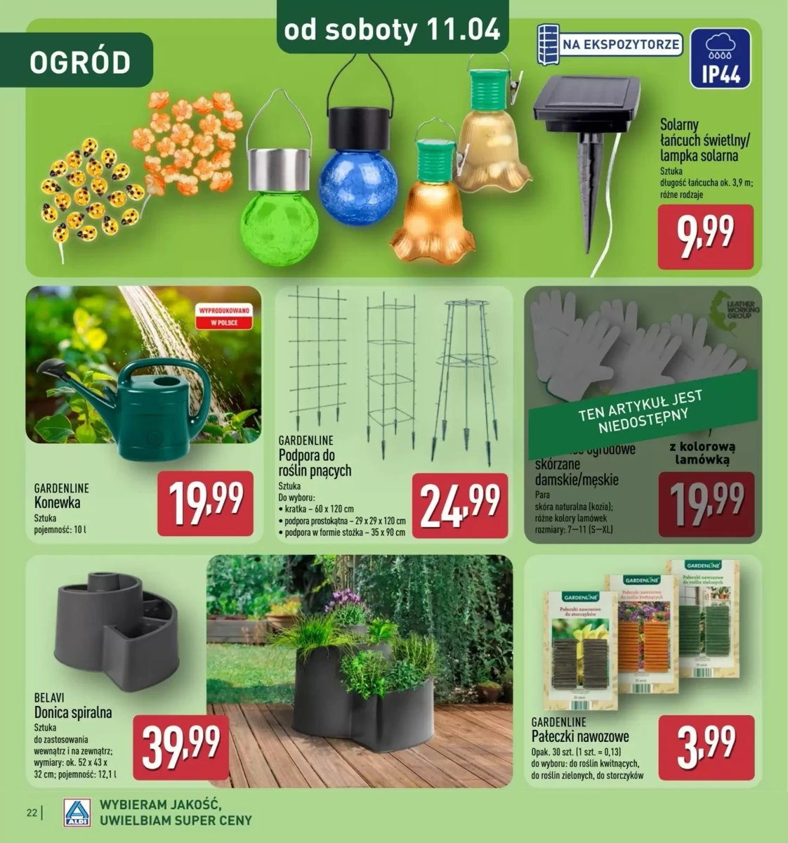 Strona 22 z gazetki Aldi