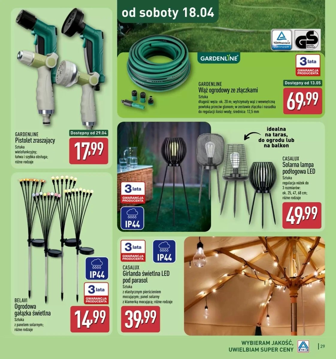Strona 29 z gazetki Aldi