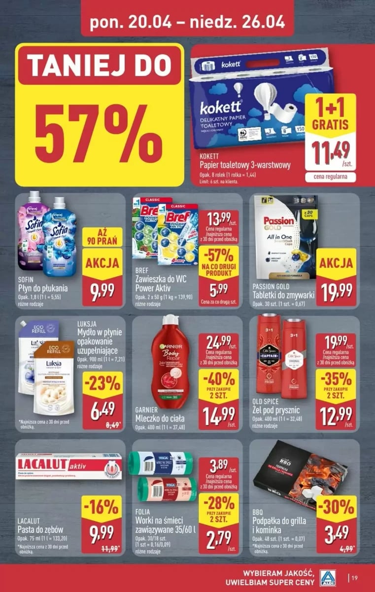 Strona 19 z gazetki Aldi
