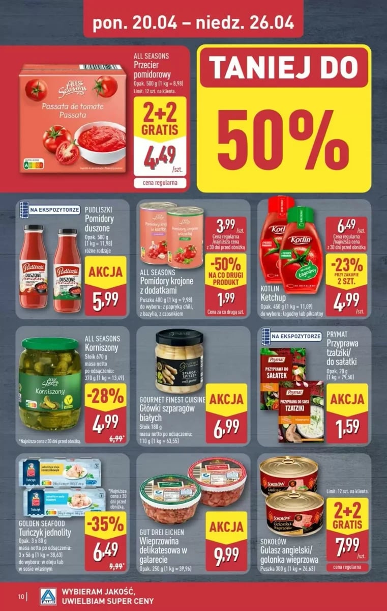 Strona 10 z gazetki Aldi