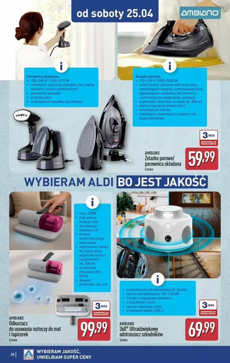 Strona 38 z gazetki Aldi