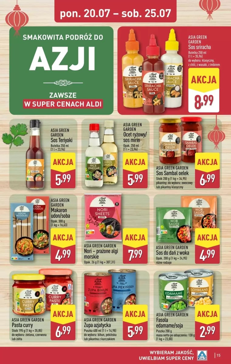 Strona 15 z gazetki Aldi