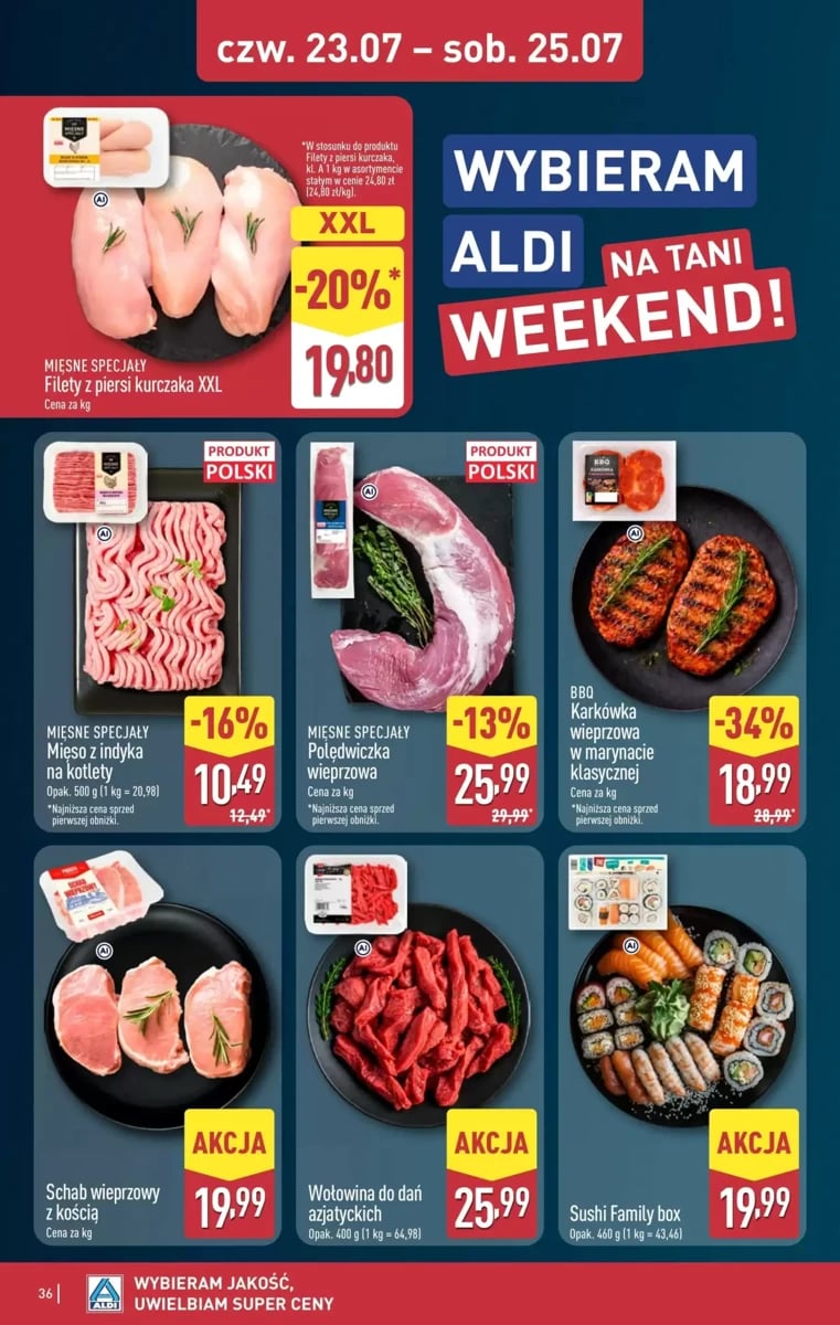 Strona 36 z gazetki Aldi