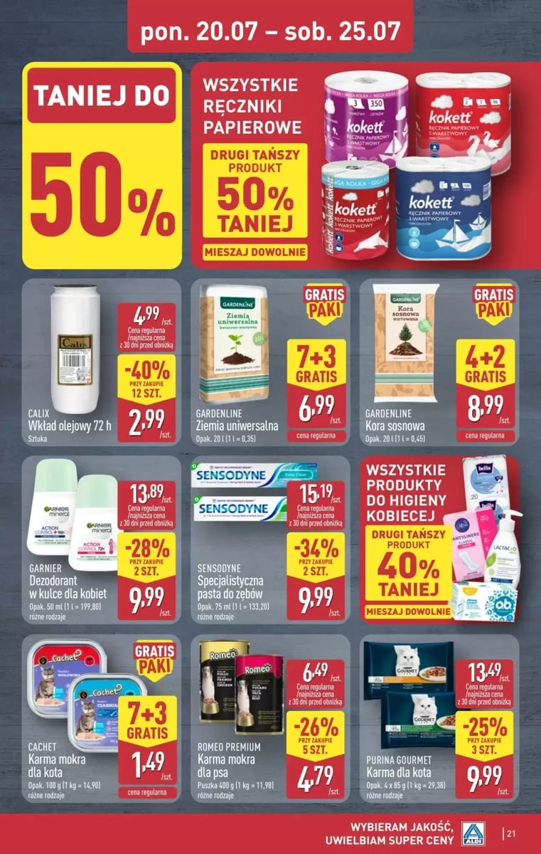 Strona 21 z gazetki Aldi
