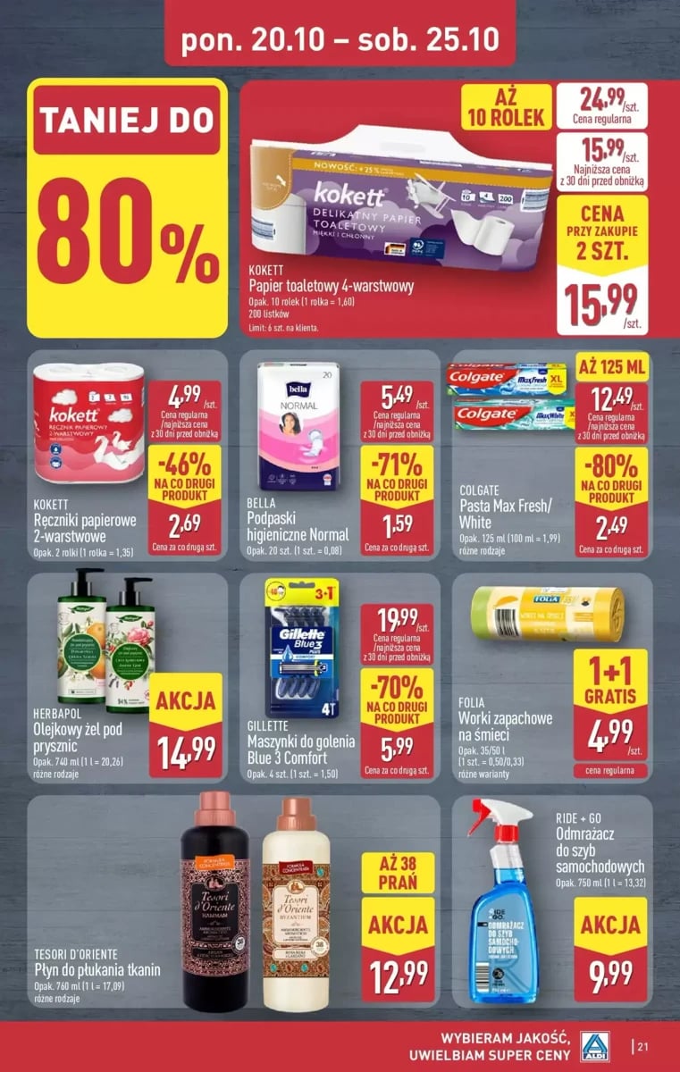 Strona 21 z gazetki Aldi