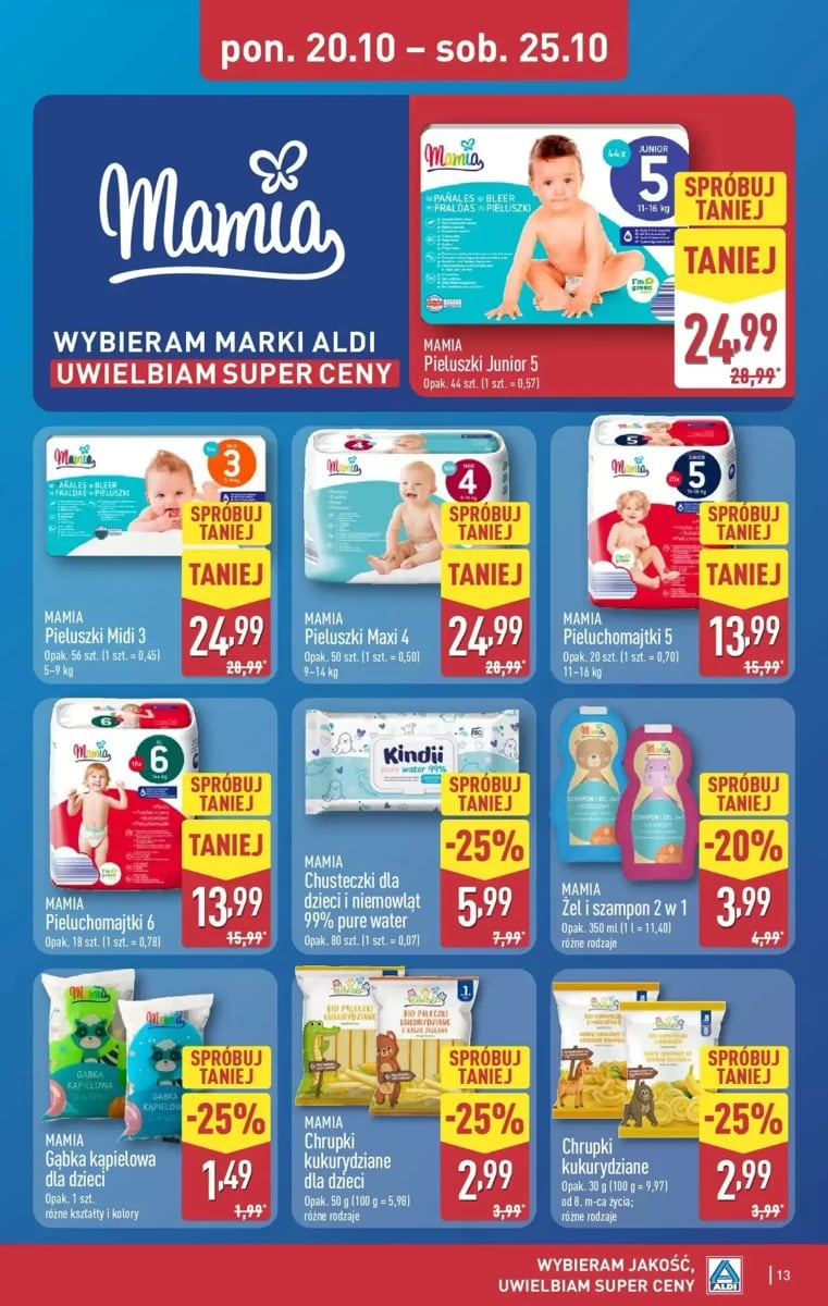 Strona 13 z gazetki Aldi