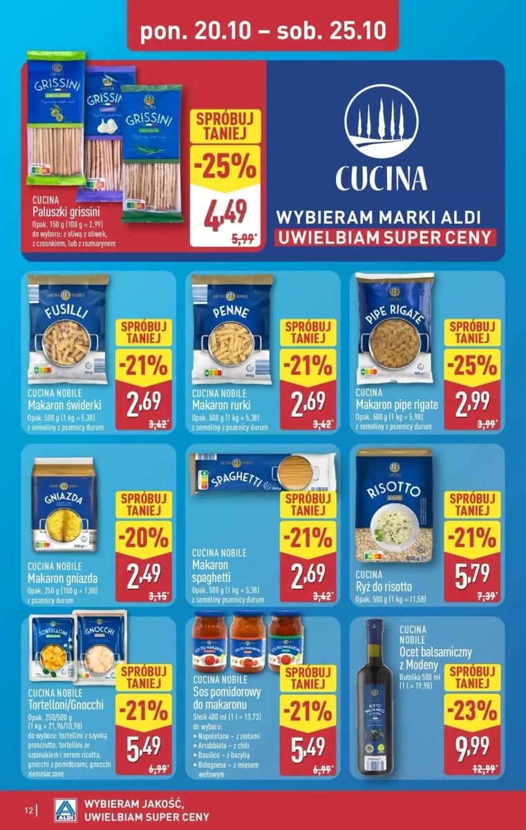 Strona 12 z gazetki Aldi