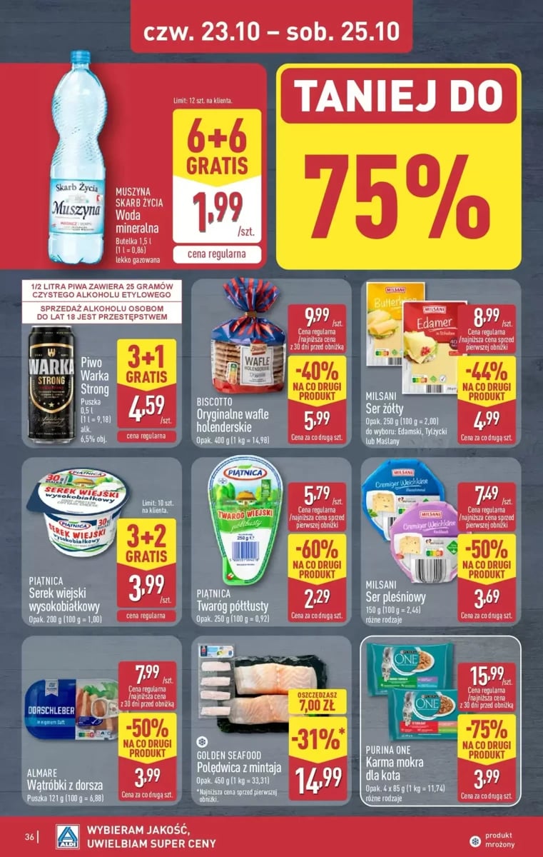 Strona 36 z gazetki Aldi