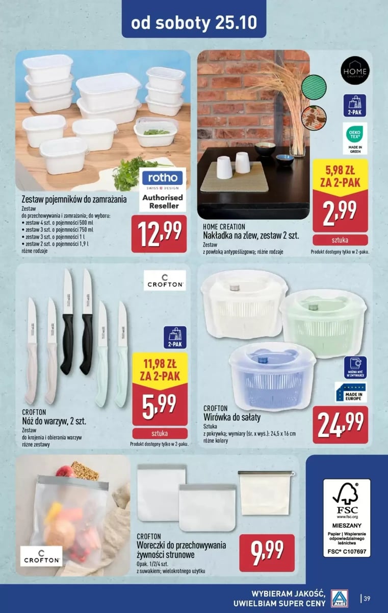 Strona 39 z gazetki Aldi