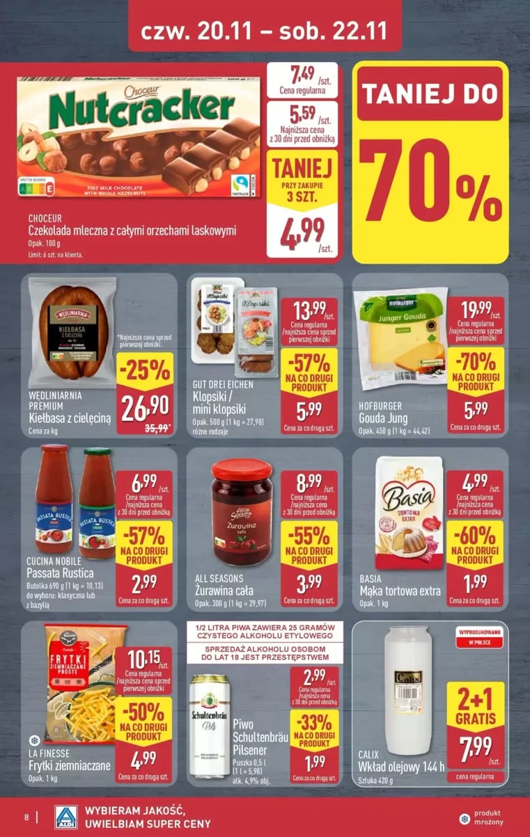 Strona 8 z gazetki Aldi