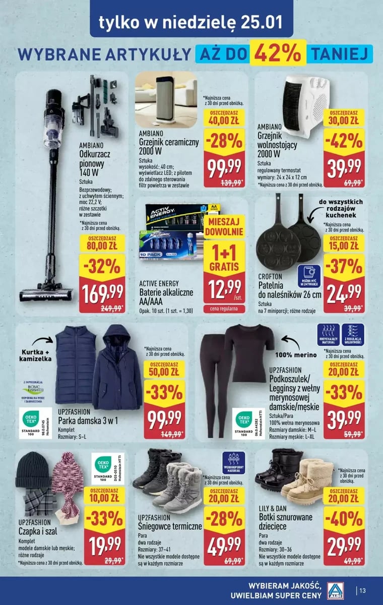 Strona 13 z gazetki Aldi