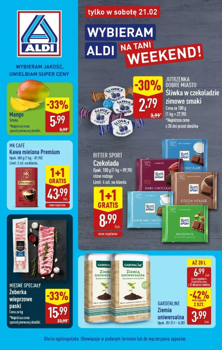 Strona 1 z gazetki Aldi