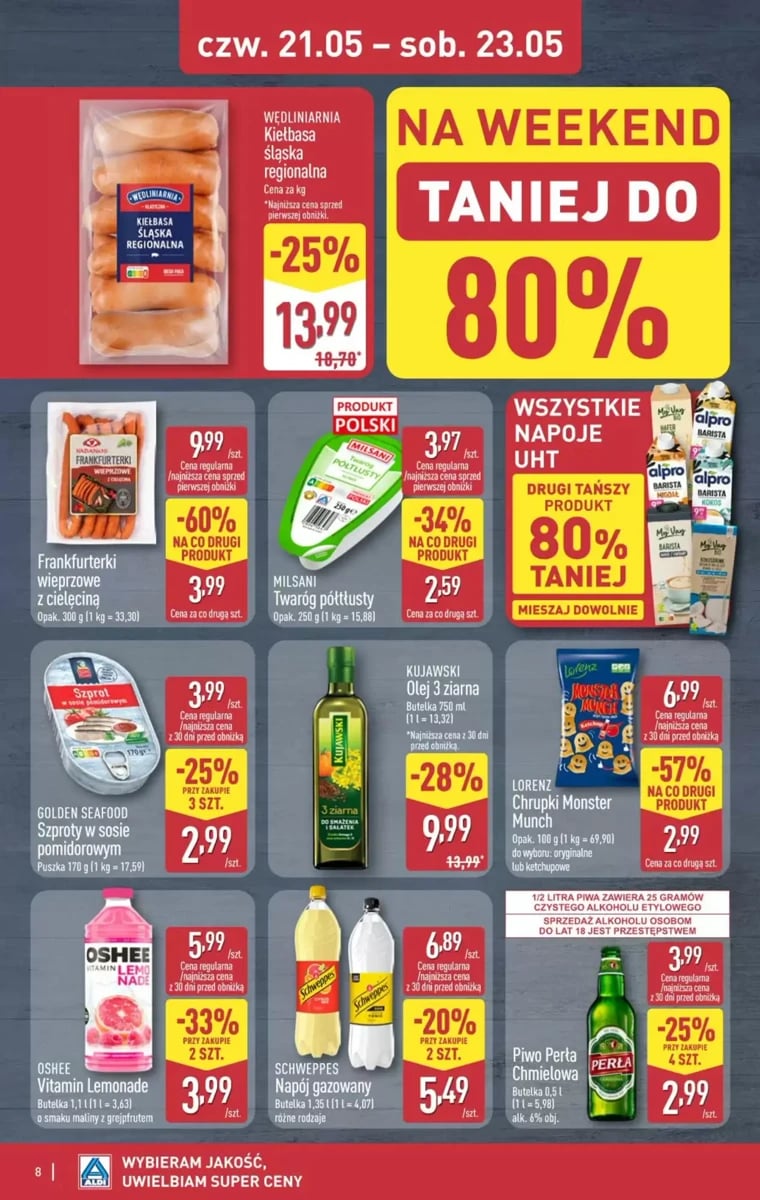 Strona 8 z gazetki Aldi