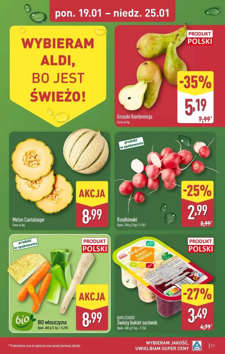 Strona 11 z gazetki Aldi