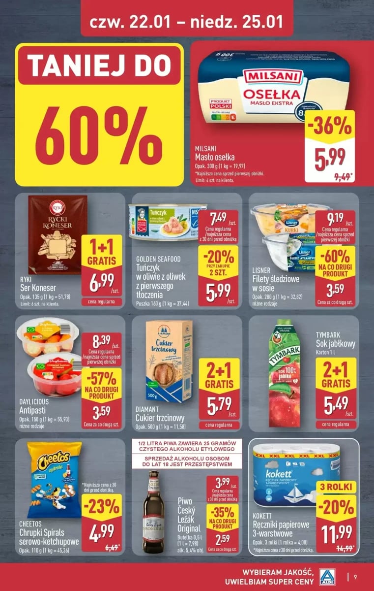 Strona 9 z gazetki Aldi