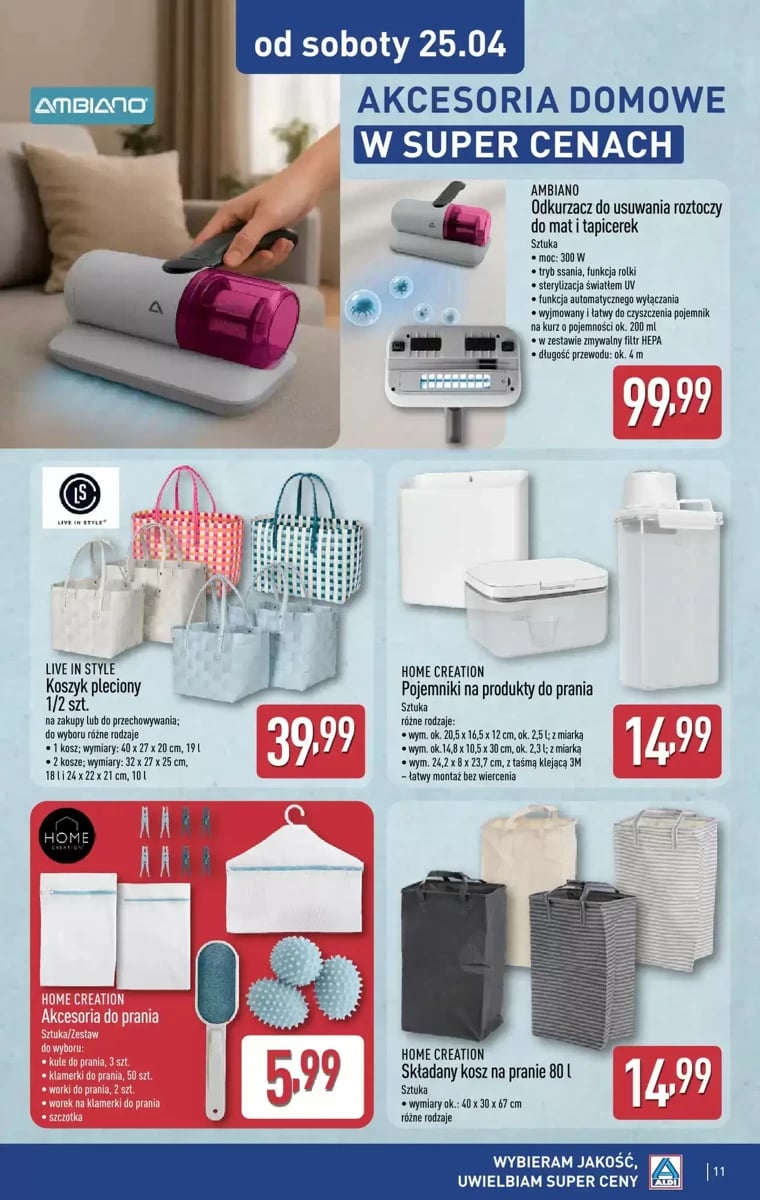 Strona 11 z gazetki Aldi
