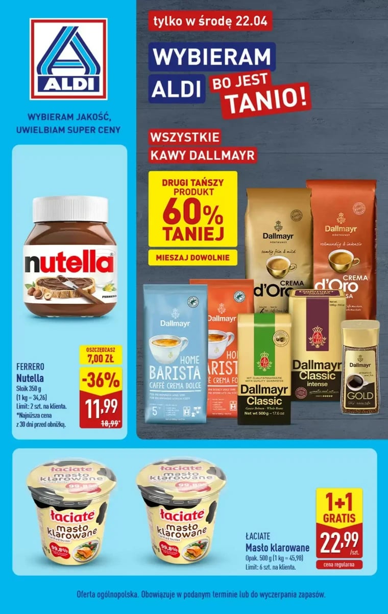 Strona 1 z gazetki Aldi