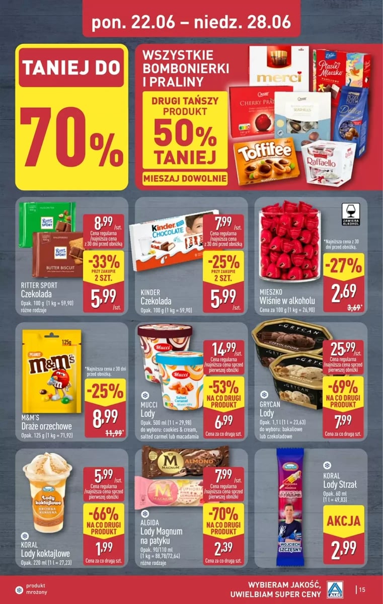 Strona 15 z gazetki Aldi