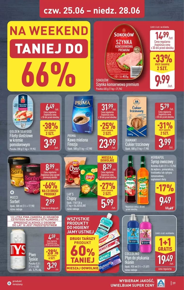 Strona 39 z gazetki Aldi