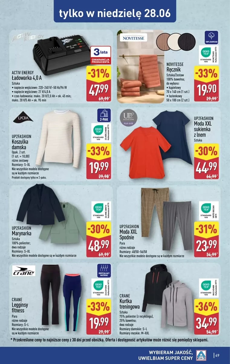 Strona 49 z gazetki Aldi