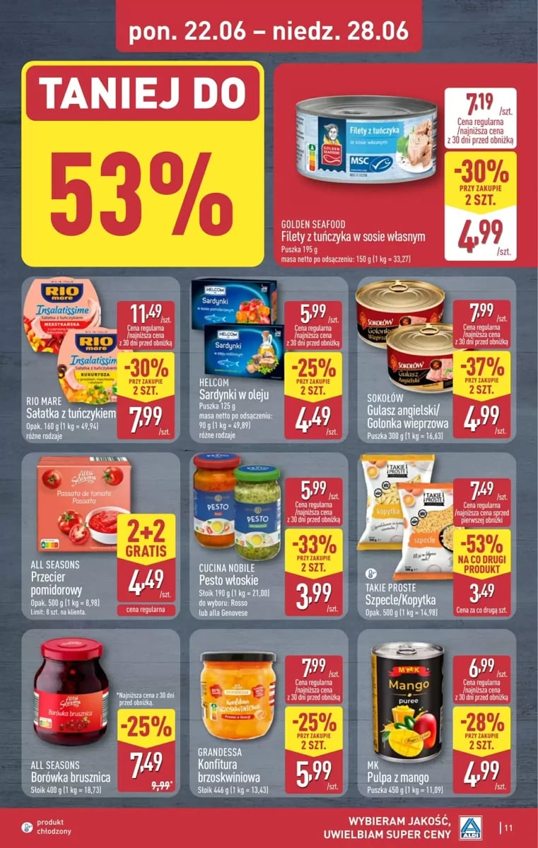 Strona 11 z gazetki Aldi