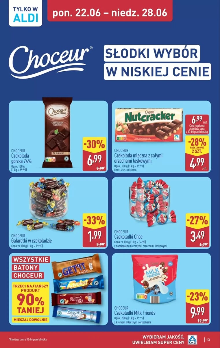 Strona 13 z gazetki Aldi