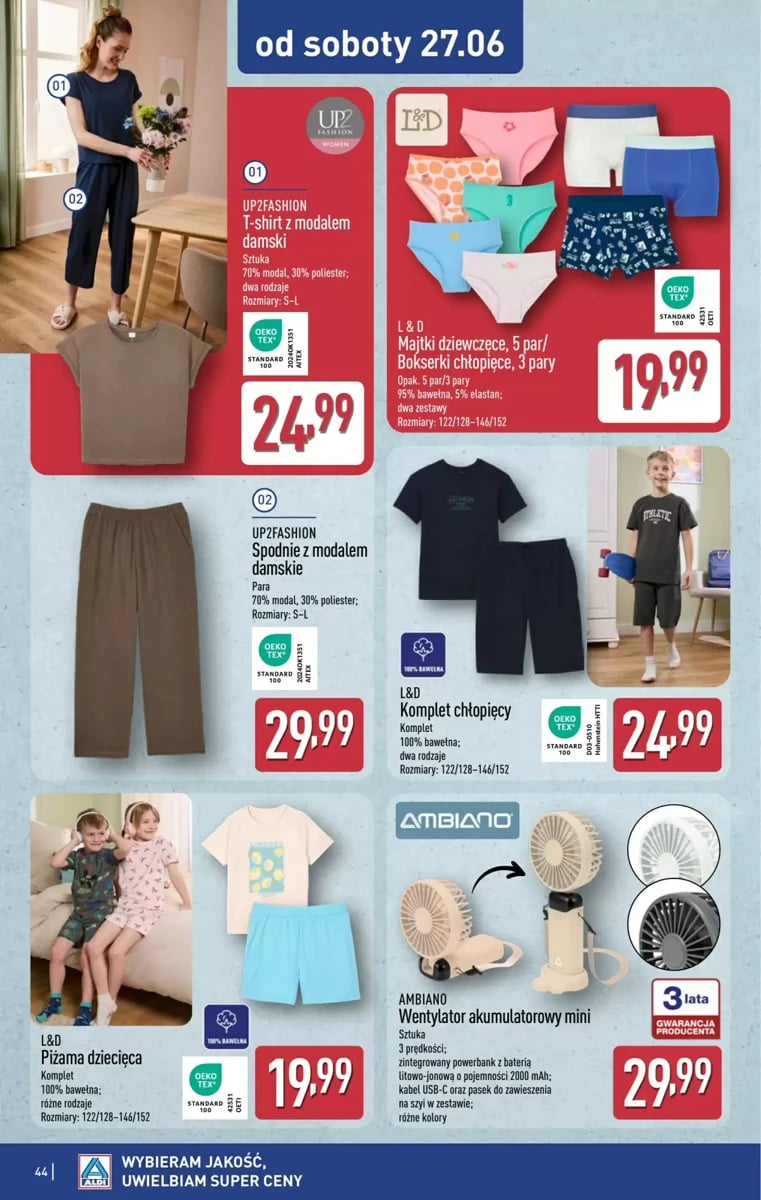 Strona 44 z gazetki Aldi