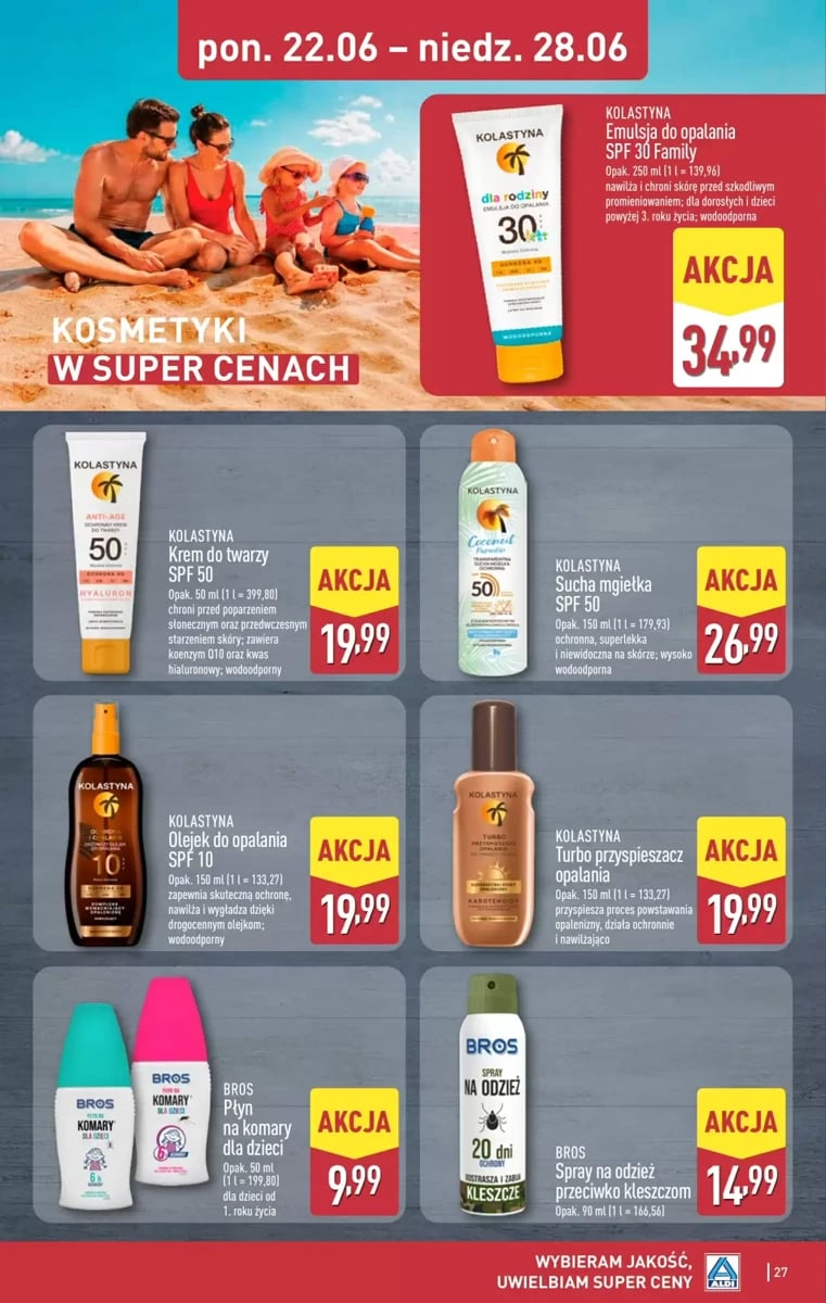 Strona 27 z gazetki Aldi