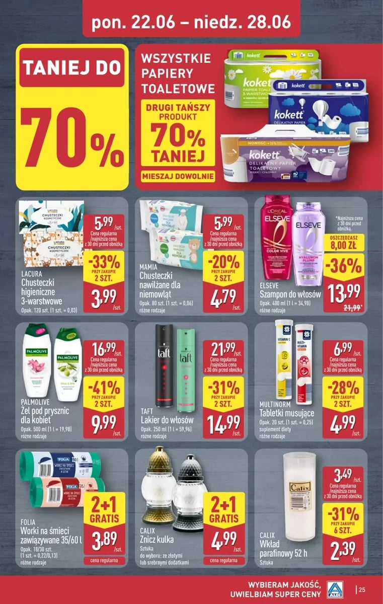 Strona 25 z gazetki Aldi