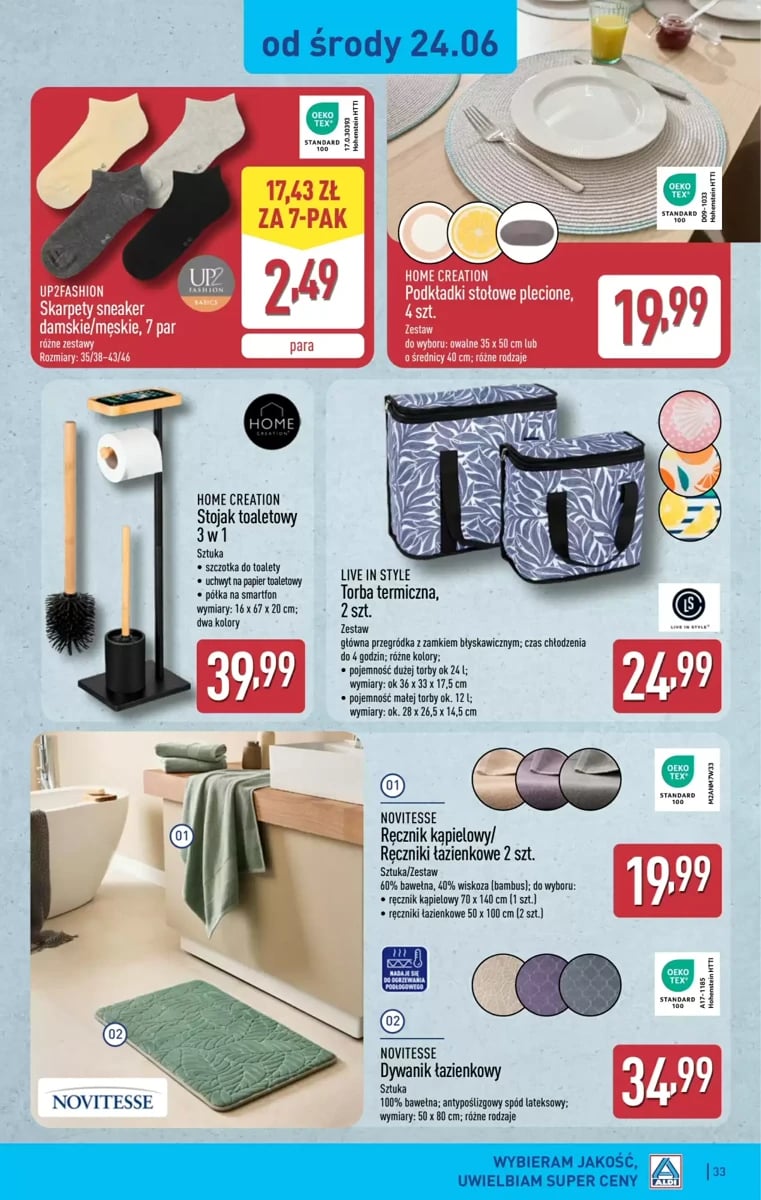 Strona 33 z gazetki Aldi