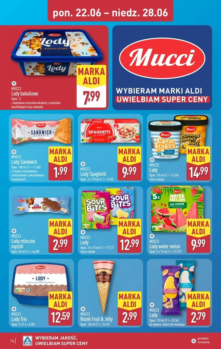 Strona 14 z gazetki Aldi
