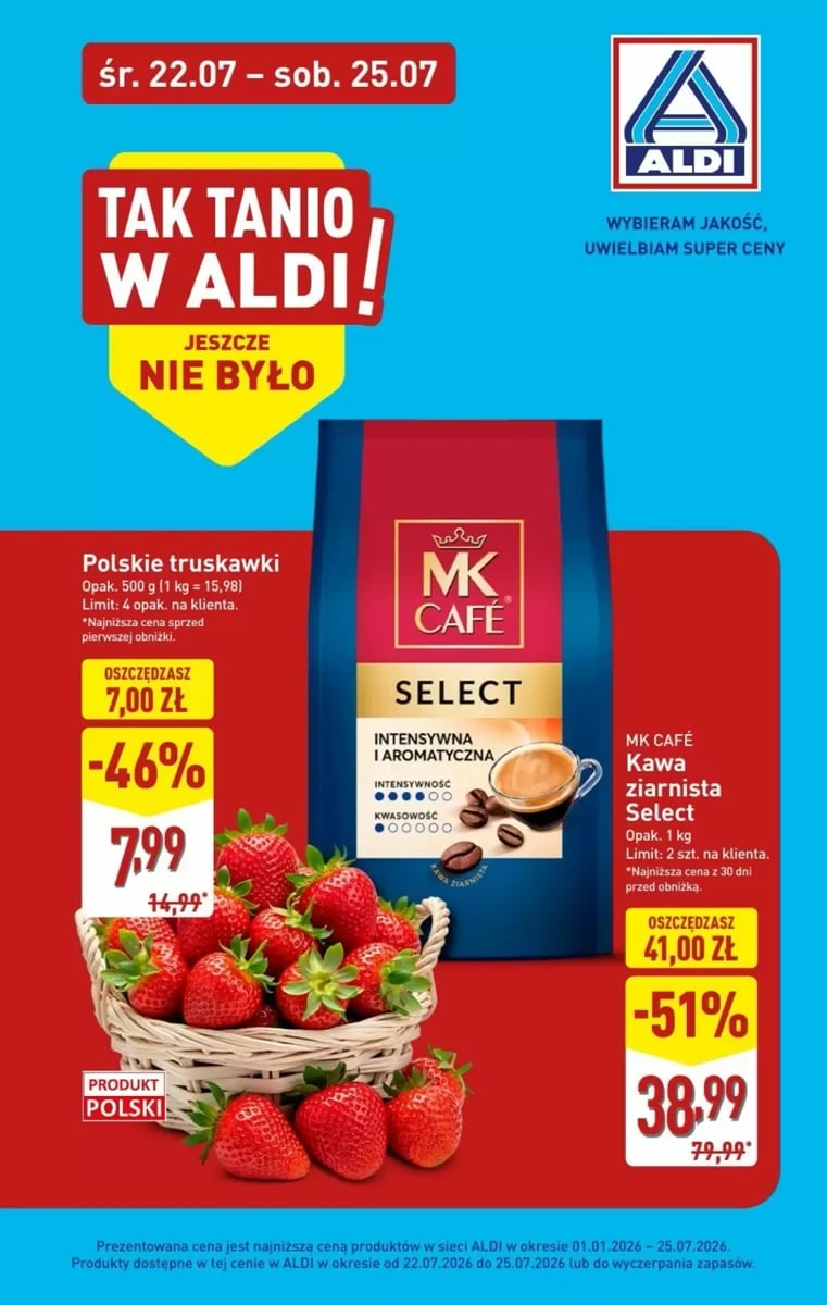 Strona 1 z gazetki Aldi