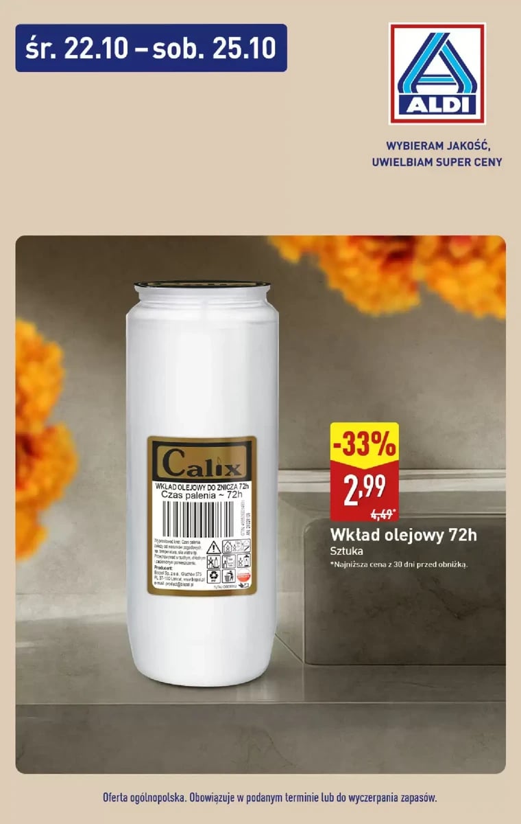 Strona 1 z gazetki Aldi