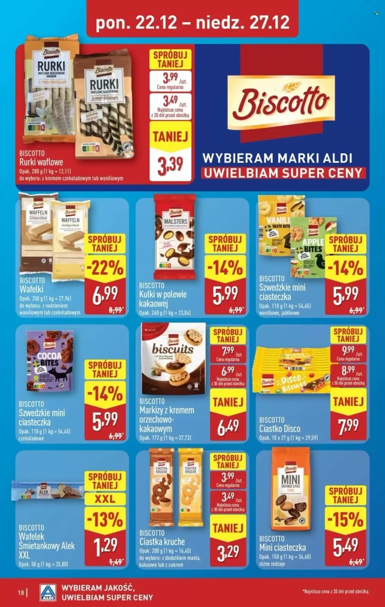 Strona 18 z gazetki Aldi