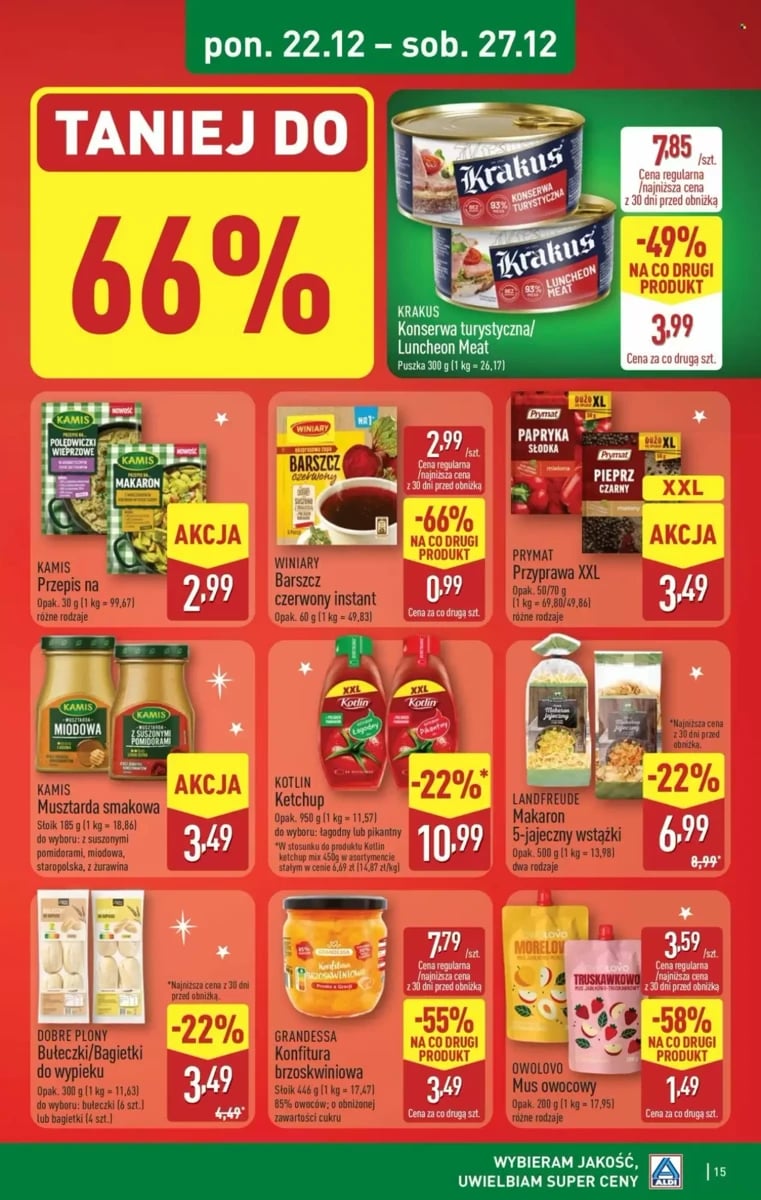 Strona 15 z gazetki Aldi