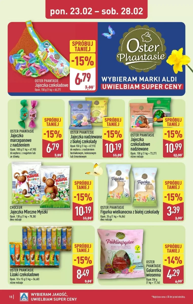 Strona 18 z gazetki Aldi