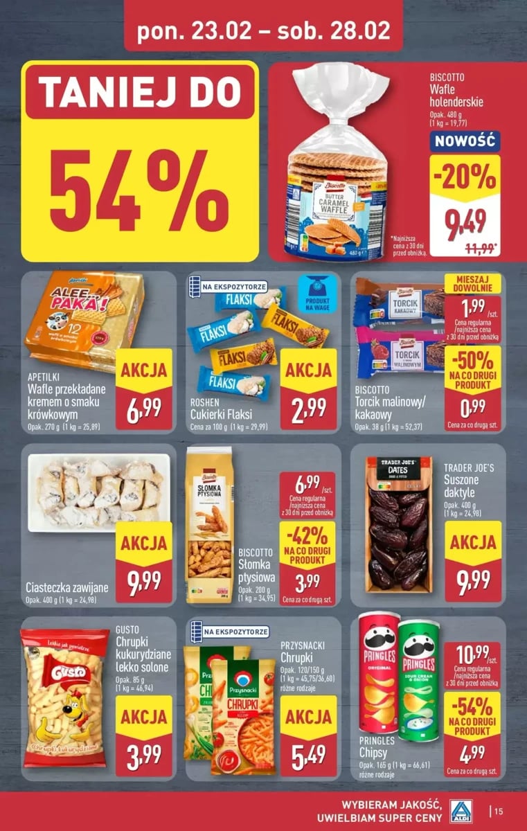 Strona 15 z gazetki Aldi