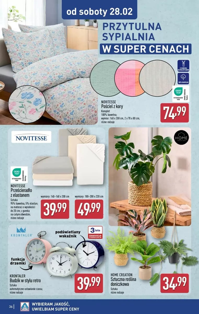 Strona 36 z gazetki Aldi