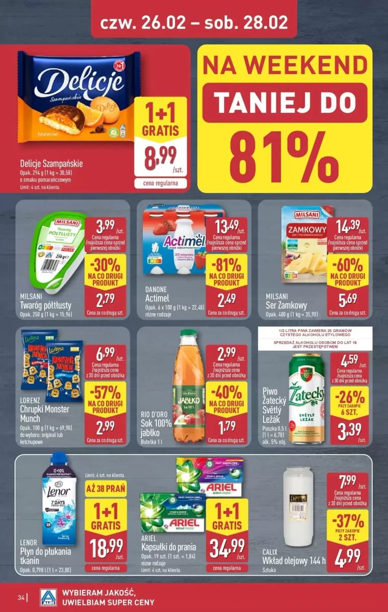 Strona 34 z gazetki Aldi