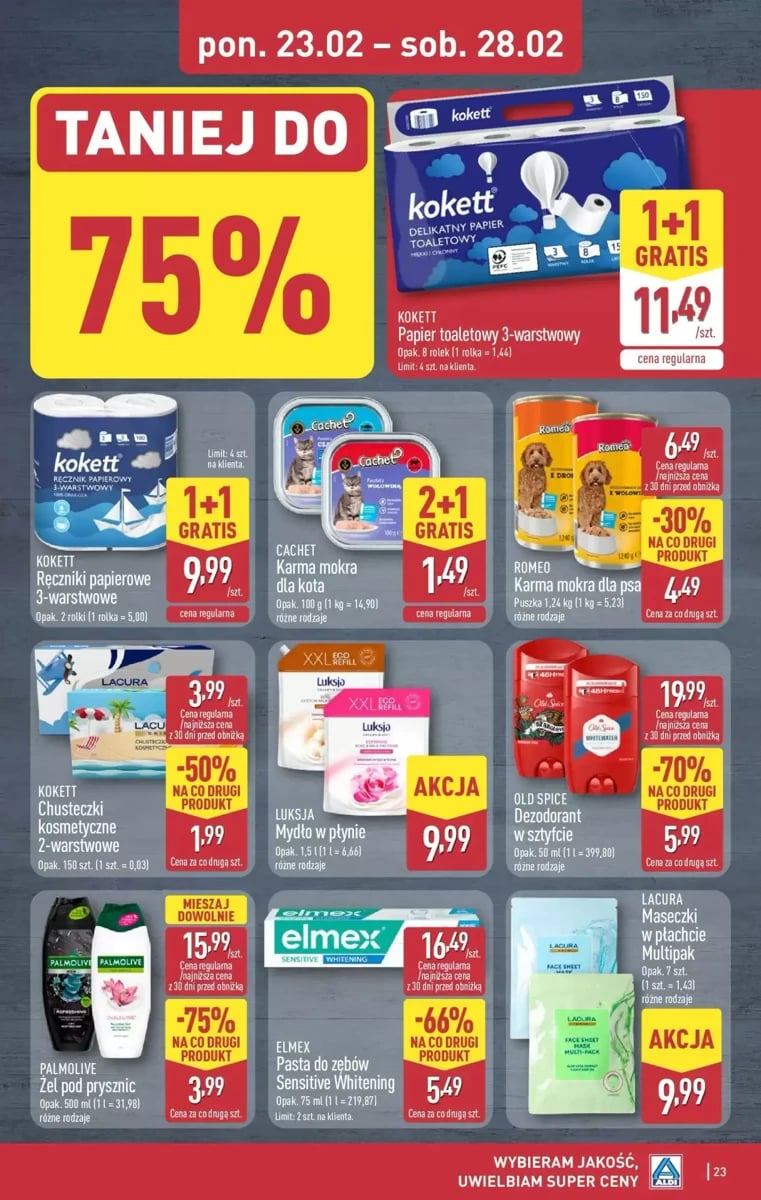 Strona 23 z gazetki Aldi
