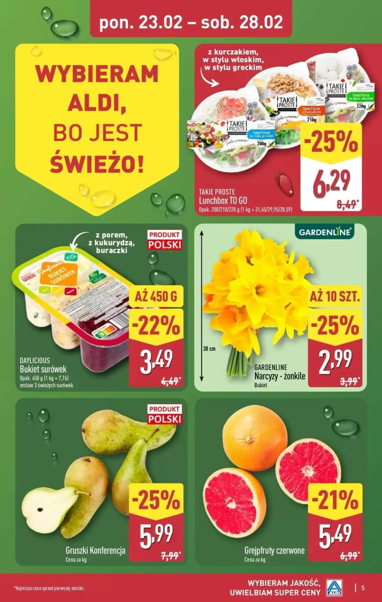 Strona 5 z gazetki Aldi